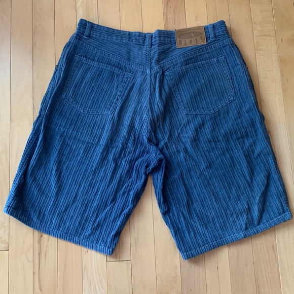 Men’s OP blue corduroy shorts - Picture 5 of 11